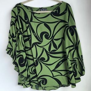 Hina Hawai’i Hawaiian Print Butterfly Top